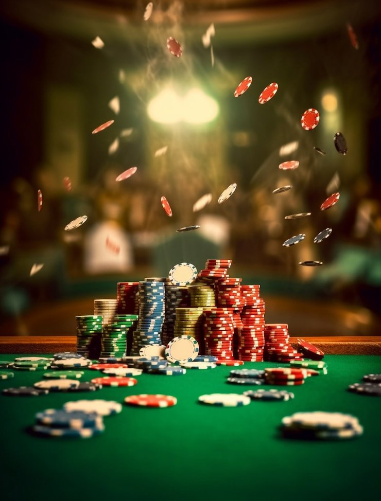 Ilustrasi pengguna menikmati hiburan sports dan casino dengan pengaturan batas waktu dan anggaran